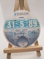 HONDA Motorbike Stamped 1989