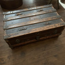Beautiful Antique Trunk Chest