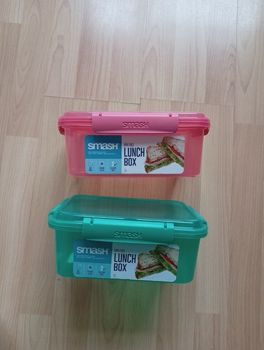 Smash bpa free lunch box - free,