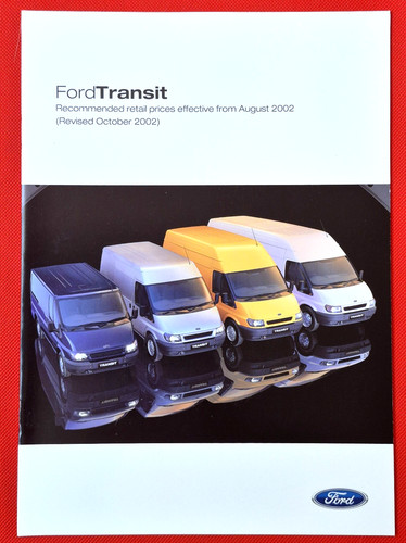 2002 ford transit price list - price,
