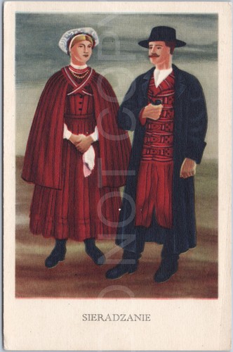 Vintage postcard folk - vintage,