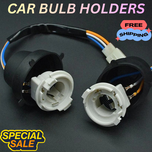 Bay15d car bulb holders - 2x,