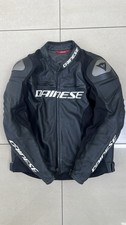 Dainese Men’s Leather Motorcycle Jacket 54 Large