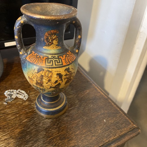 Small greek tourist vase - greek,