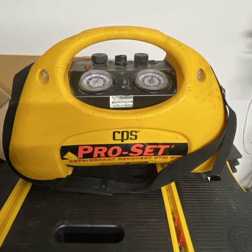 Pro set refrigerant - refrigerant, recovery