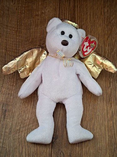 Beanie babies halo angel - beanie,