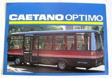 Salvador CAETANO Optimo Coach Body Commercial Sales Brochure