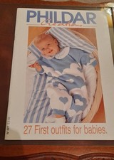 Phildar Pattern Book 227, 27 Outfits For Babies.