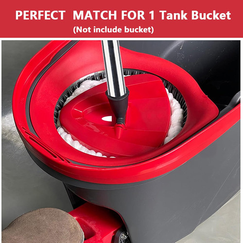 Red spin mop handle base - spin, for