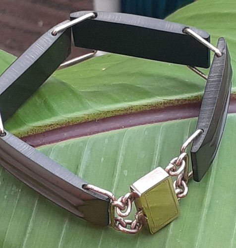 Art deco bracelet with - art, 14ct