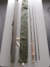 Hardy Sirrus 10′ 6" Three Piece Carbon Fly Rod #7 Fine Condition with Bag & Tube
