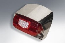 Lambretta Series 3 LI SX Special TV Rear Light Uint in Stainless Steel 005611