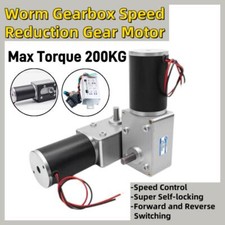 DC 12V/24V Worm Gear Speed
