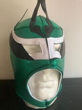 LAREDO KID Wrestling Mask Halloween Fancy Dress Costume Lucha Libre Green  ADULT