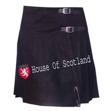 Scottish Ladies Black Tartan