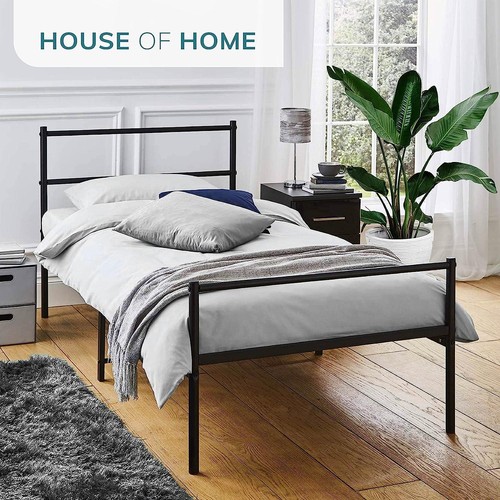Extra strong single metal bed - extra,