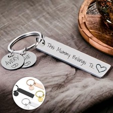 Personalised Family Keyring