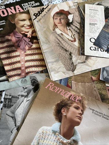Women vintage knitting - 5,