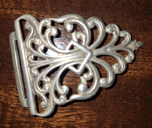 Antique nurses belt buckle - antique,