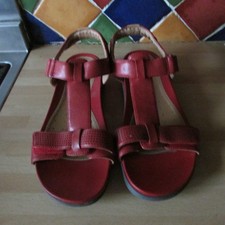 Clarks Unstructured ladies red