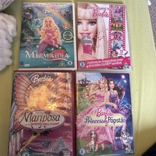 4 Barbie DVD Bundle