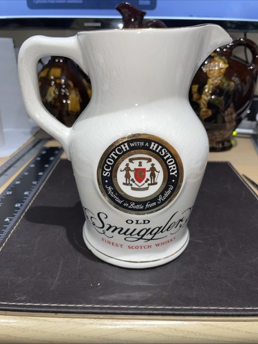 Old smuggler scotch whisky jug - whisky,