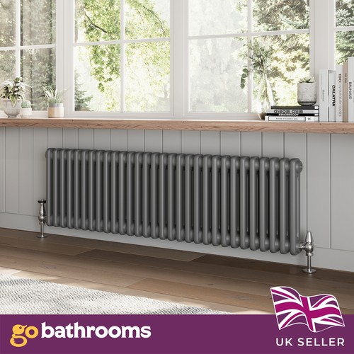 Grey double radiator - grey,