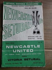 Newcastle v Vitoria Setubal 1969 Fairs Cup Quarter Final First Leg L9
