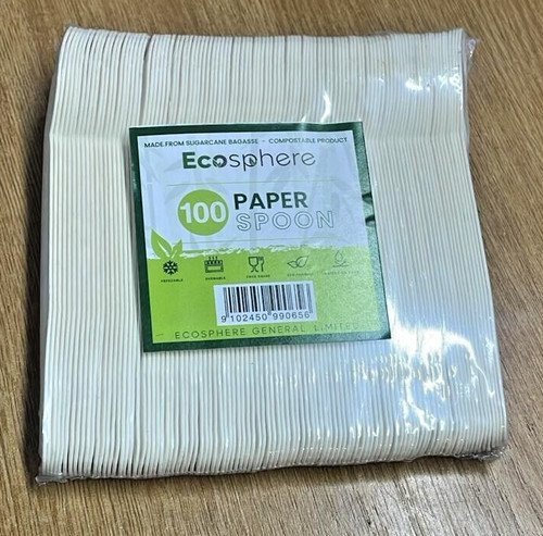 Ecosphere paper spoon - paper,