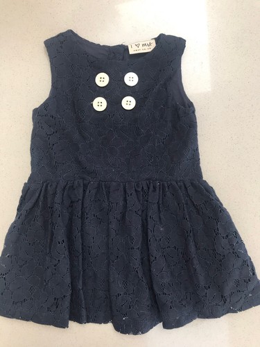 Girls navy blue - blue, next