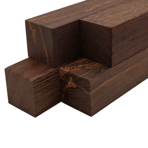 Wenge turning blank squares - blank, 2"