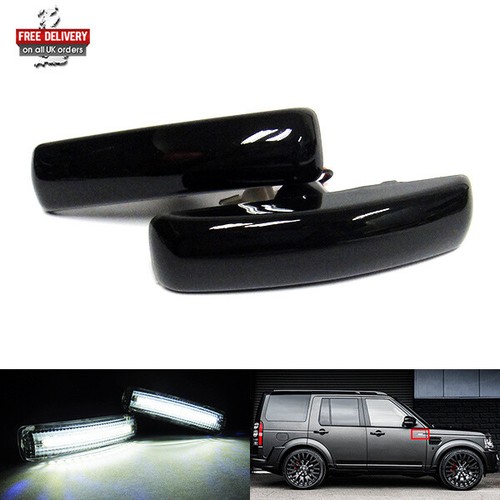 Black smoked side indicator - black,