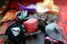 Job lot bundle 10 pcs Kids Fancy dress Witch Witches Hats age 3 to 10