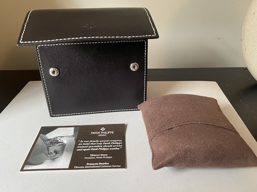 Patek philippe leather watch - leather,