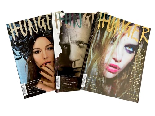 Hunger magazine launch - hunger, x3