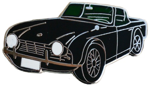 Triumph tr4 car cut out - car, lapel