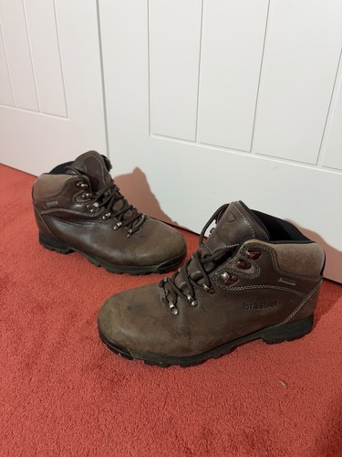 Brasher gortex leather boots - leather,