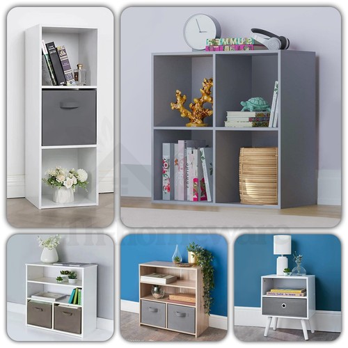 Tier wooden cube storage - wooden,