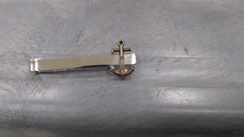 Vintage anchor tie clip men - clip,