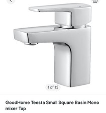 GoodHome Teesta small basin mixer tap 