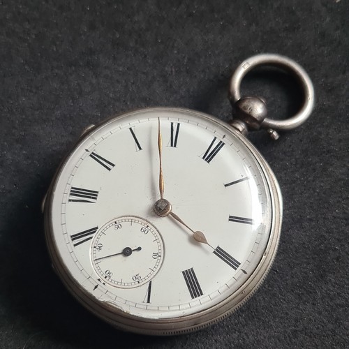 Antique solid silver gents - antique,