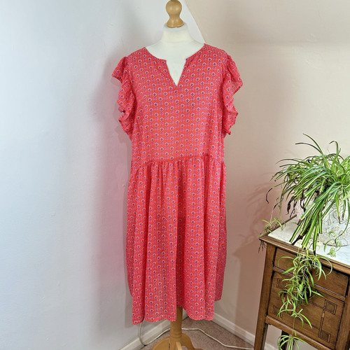 Joules faith frill beach dress - frill,
