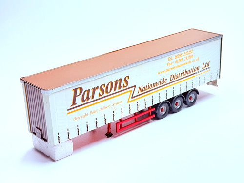Corgi curtainside trailer - corgi,