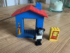 VINTAGE LEGO FABULAND SET 3666 PETROL STATION - INCOMPLETE