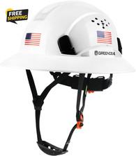 Full Brim Hard Hat Vented