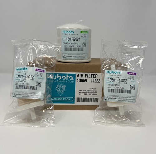 Genuine oem kubota oil - genuine, fuel