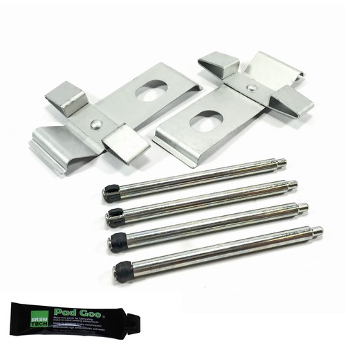 Front brake pad pin fitting - front,