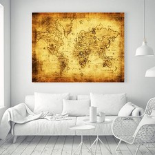 Pirate Treasure World Map