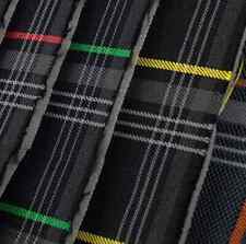 VW Tartan Seating Fabric Material for Volkswagen Seats Foam Backed GTI