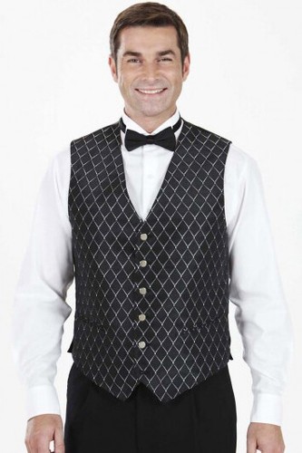 Simon jersey mens - black, silver